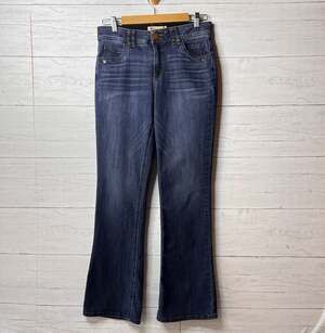Democracy Jeans Womens Size 6 Dark Wash Ab Technology Bootcut Cotton Blend